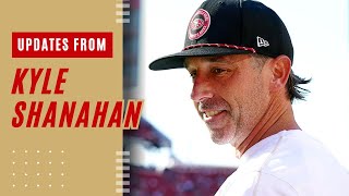 Kyle Shanahan Conference Call 49ersJets updates the day after the game [upl. by Neened503]