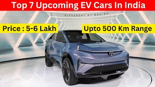 Driving into the Future Top 7 Upcoming EV Cars in India [upl. by Melgar254]