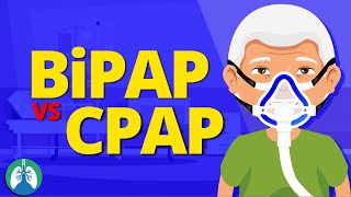 BiPAP vs CPAP Made Easy  Noninvasive Positive Pressure Ventilation NPPV [upl. by Malcom]