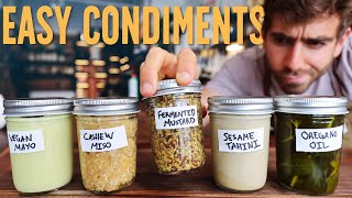 2 Ingredients Condiments that Anyone Can Make [upl. by Forest202]