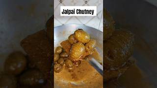 Jalpai Chutney Indian Olive Pickle Recipe shorts ytshorts shortsvideo food viralshorts recipe [upl. by Thurnau]