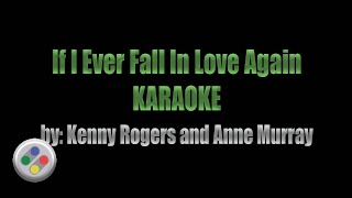 If I Ever Fall In Love Again Karaoke [upl. by Vashtee850]