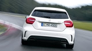 Mercedes A 45 AMG  Fahrbericht [upl. by Takeo]