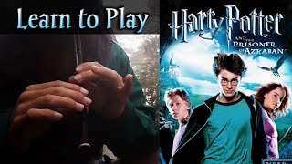 Tin Whistle Tabs Tutorial  HARRY POTTER  A Window to the Past [upl. by Nyleahs]