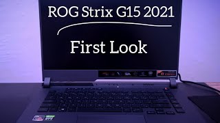 ROG Strix G15 2021  First Look [upl. by Egarton758]