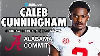 CALEB CUNNINGHAM COMMITS TO BAMA  DOES THE TIDE HAVE THE NO 1 CLASS IN THE COUNTRY [upl. by Charlotte]