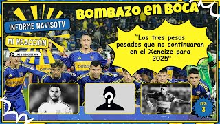 BOMBAZO EN BOCA  TRES JUGADORES QUE FERNADNO GAGO VA A LIMPIAR DEL PLANTEL PARA EL 2025 [upl. by Anaud]