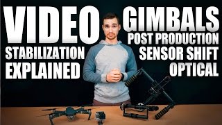 Video Stabilization Explained  Gimbals  Optical  Sensor  Software [upl. by Ardnahc]