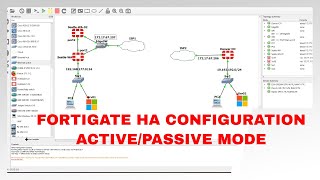 FortiGate HA Setup [upl. by Cletis]