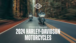 AllNew 2024 HarleyDavidson Motorcycles [upl. by Nalod]