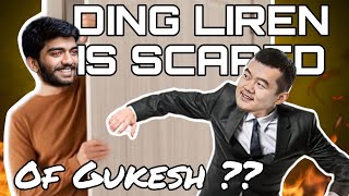 Ding is SCARED of Gukesh Chess Olympiad 2024 [upl. by Feliza906]