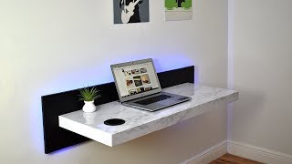 DIY Wall Mounted Dream Desk [upl. by Parthena]