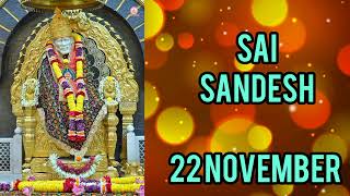 SAI SANDESH  22 NOVEMBER 2024 [upl. by Ploss]