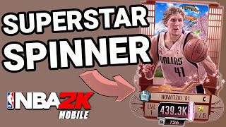 CRAZY NBA 2K Mobile Rose Quartz Superstar Spinner Pack Opening [upl. by Xilef]