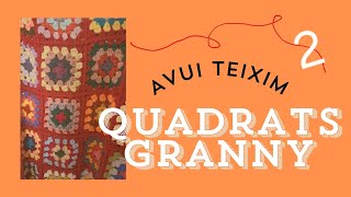 TUTORIAL QUADRATS GRANNY AMB GANXET  MIMIAMÀ [upl. by Chinua]