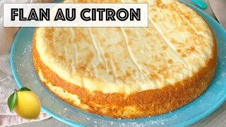 Recette  FLAN AU CITRON FACILE ET RAPIDE [upl. by Donelle628]