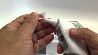 How to change units on infrared ear thermometer  Unboxing Gland Electric thermometer [upl. by Cheyne462]