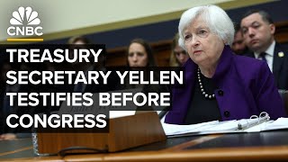 Treasury Sec Janet Yellen testifies before the House Financial Services Committee — 7924 [upl. by Anos]