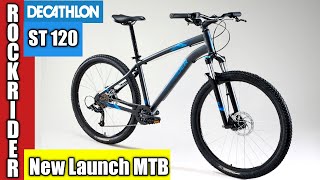 Decathlon Btwin RockRider ST 120  Btwin Gear mtb Bicycle  Best Btwin MTB  New launch MTB  2021 [upl. by Nylesor]