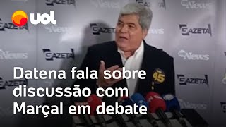 Datena fala de discussão com Marçal Ele ameaça a democracia moldou o debate em show de horror [upl. by Name]