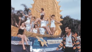 Tampa Gasparilla Pirate Festival 1959 archive footage [upl. by Saerdna]