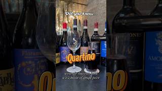 DidYouKnow a quartino is a carafe that can hold a 12 bottle of grape juice wine imeddiecano [upl. by Azal]