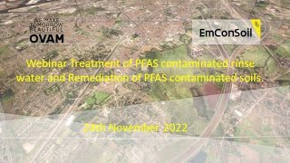 Emconsoil Webinar PFAS  24 november 2022 [upl. by Yelknirb894]