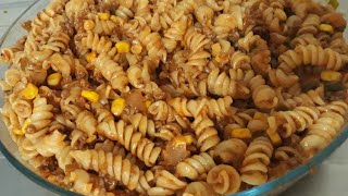 como fazer macarrao com carne moida  macarronada [upl. by Yerffoj]