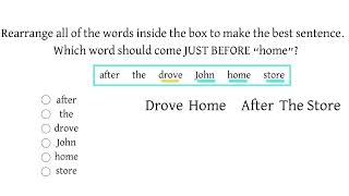 Wonderlic Rearranging Sentences 2024 301 [upl. by Carmita]