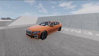 BeamNG Drive BMW 7 Series G11 Suspension Handling test [upl. by Takara]