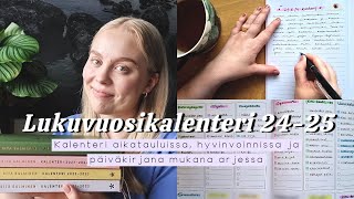 KALENTERI 2425  HYVINVOINTIA JA PÄIVÄKIRJAMERKINTÖJÄ 📗🧡 [upl. by Nagiam]