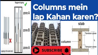 column mein laping Kahan karen laping zone in column laping provide in column [upl. by Pentheam752]