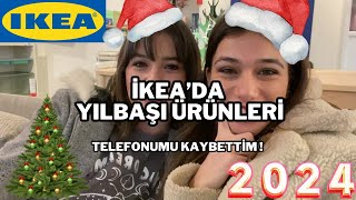 IKEA ALIŞVERİŞİ  YILBAŞI ÜRÜNLERİ TELEFON KAYBETMELİ BOL ATRAKSİYONLU VLOG inanilmazbirseyya [upl. by Roscoe]