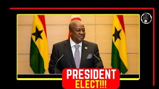 Ghana 2024 Election  Ghanas former President John Dramani Mahama wins election [upl. by Adnoma]