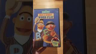 Sesame Street Bert and Ernies word play 2002 dvd review [upl. by Ahsimaj]