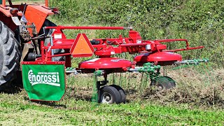 Enorossi  DR420 Double Tedder Rake [upl. by Imaon]