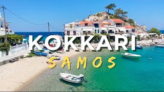 KOKKARİ  SAMOS  WALKING TOUR  PLACES TO SEE  SISAM ADASI  GREECE  SAMOS ISLAND [upl. by Joel]