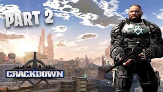 Crackdown Part 2 Gameplay Walkthrough No Commentary [upl. by Lottie]