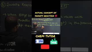 🔥SWARTS REACTIONHYDROCARBONPREPARATION OF ALKYL FLUORIDE BY ALKYL HALIDEFOR 12 [upl. by Innus389]