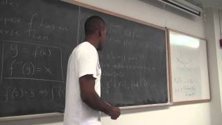 Math 202 Lecture 2  Inverses and Natural Logarithms and their derivatives [upl. by Lily927]