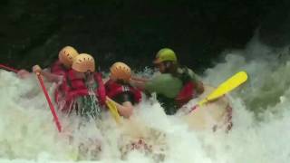 White Water Rafting Choro section Costa Rica with H20 Adventures [upl. by Aisayn558]