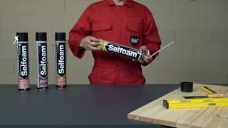 How to apply Selfoam Montage Foam [upl. by Modeerf]