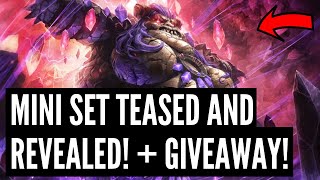 MINISET REVEALED and TEASED DUAL CLASS CARDS Therazane LEGENDARY  HUGE GIVEAWAY [upl. by Puiia731]