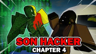 WEIRD STRICT DAD 4 BUT SON IS HACKER Roblox Animation [upl. by Salohcim]