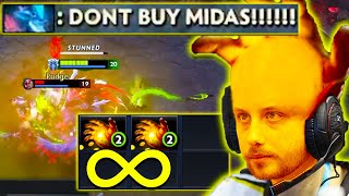 Midas Bug Abuse is out of control in Dota Ranked [upl. by Py]