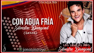 Con Agua Fria  Silvestre Dangond Letra [upl. by Brunhilda]