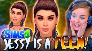 💁JESSY GREW UP AND SHES GORGEOUS😍 The Sims 4 27 🏡 [upl. by Anilah]