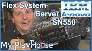 Lenovo ThinkSystem SN550 Flex Server amp Flex System  772 [upl. by Bullion]