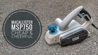 MacAllister 750W MSP750 Planer Review [upl. by Ikin]