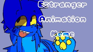 Estranger  animation meme  ibispaint [upl. by Hadwyn]